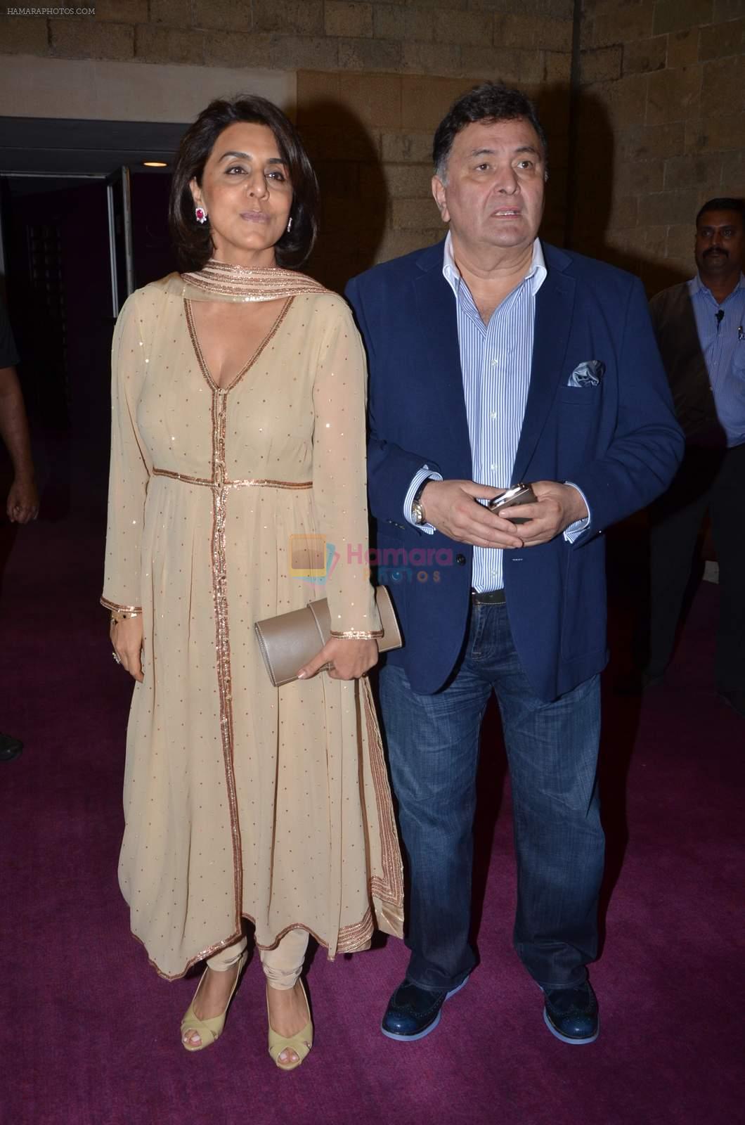 Rishi Kapoor and neetu singh at ccdt ngo event on 30th Nov 2015
