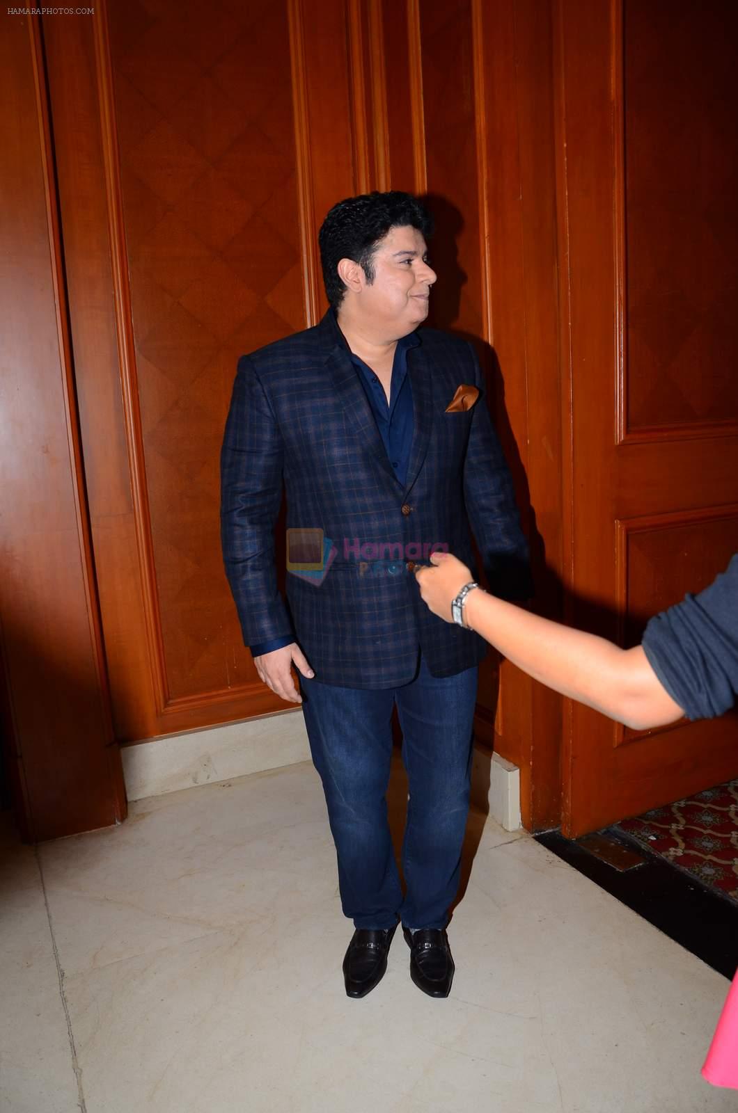 Sajid Khan at india's dramebaaz press meet on 1st Dec 2015