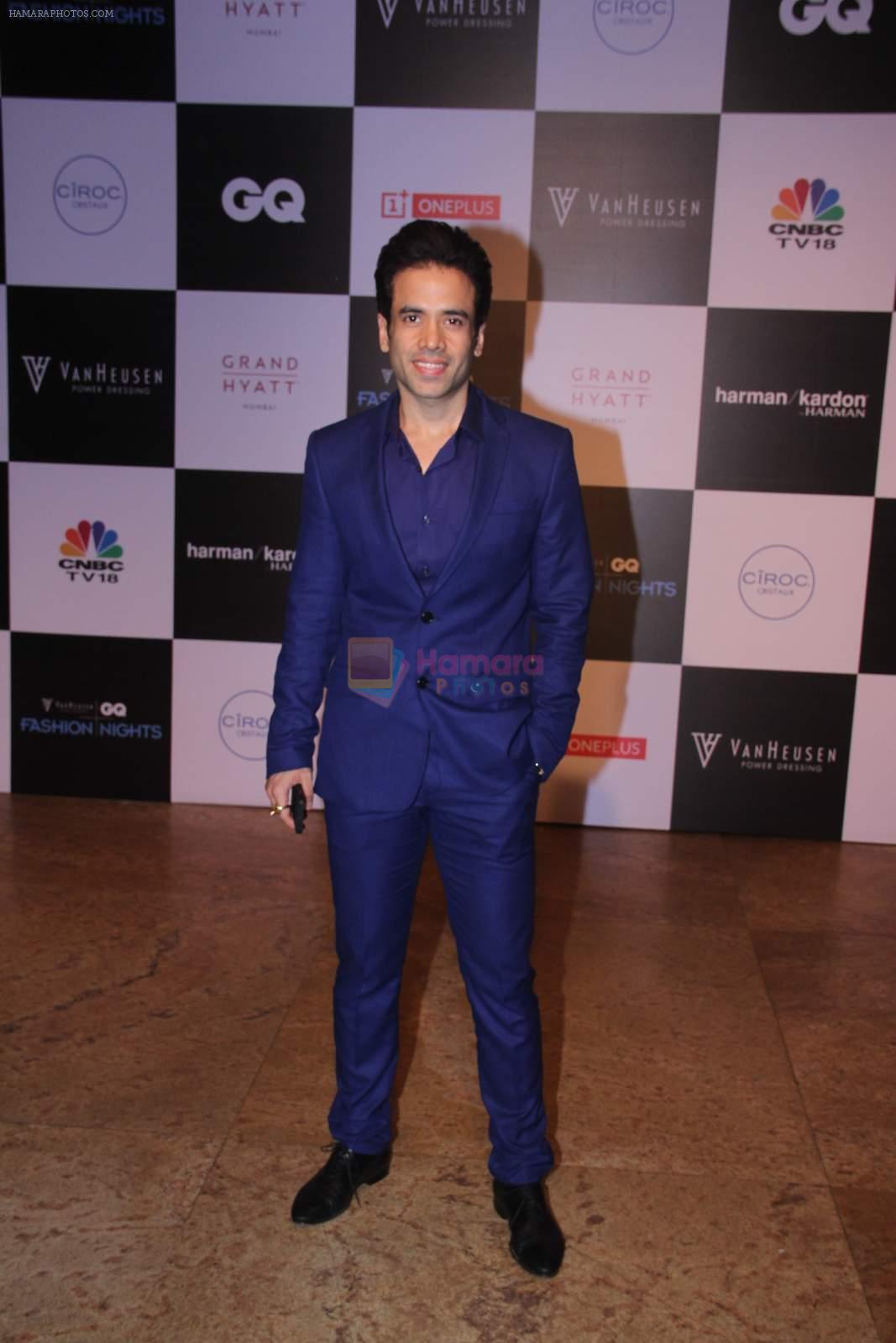 Tusshar Kapoor at GQ Fashion Nights Red Carpet on 1st Dec 2015