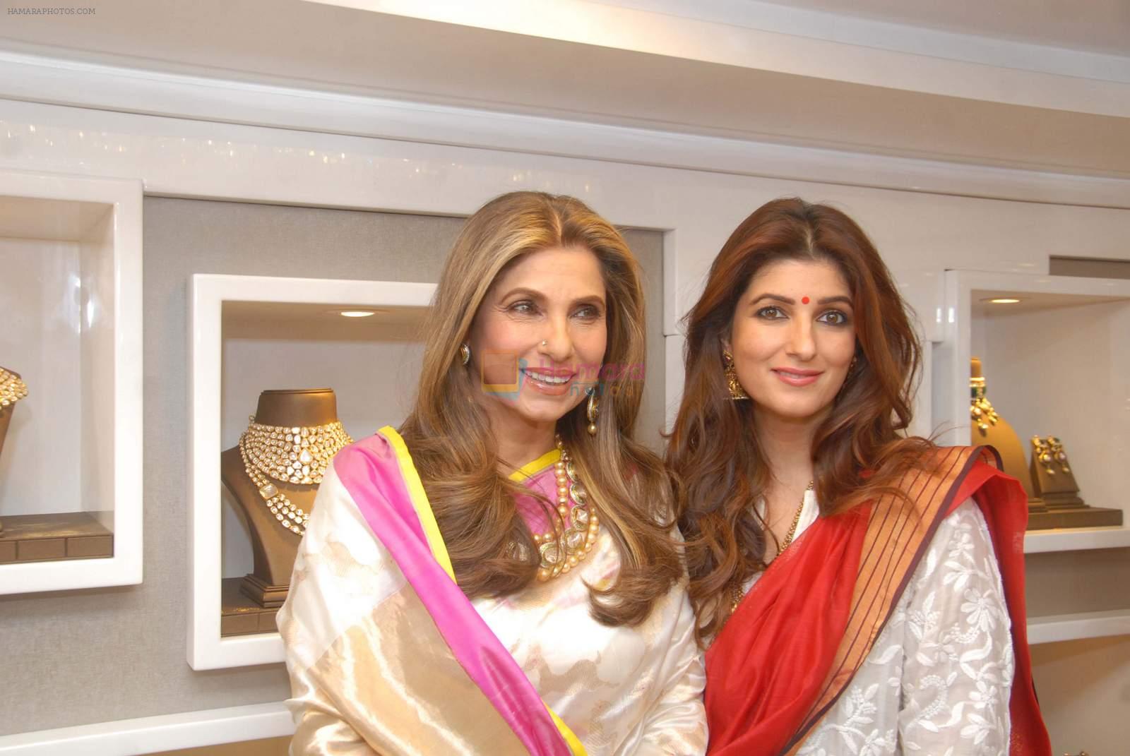 Dimple Kapadia, Twinkle Khanna inaugurates RANKA jewelllers 10th showroom at Baner , Pune on 3rd Dec 2015