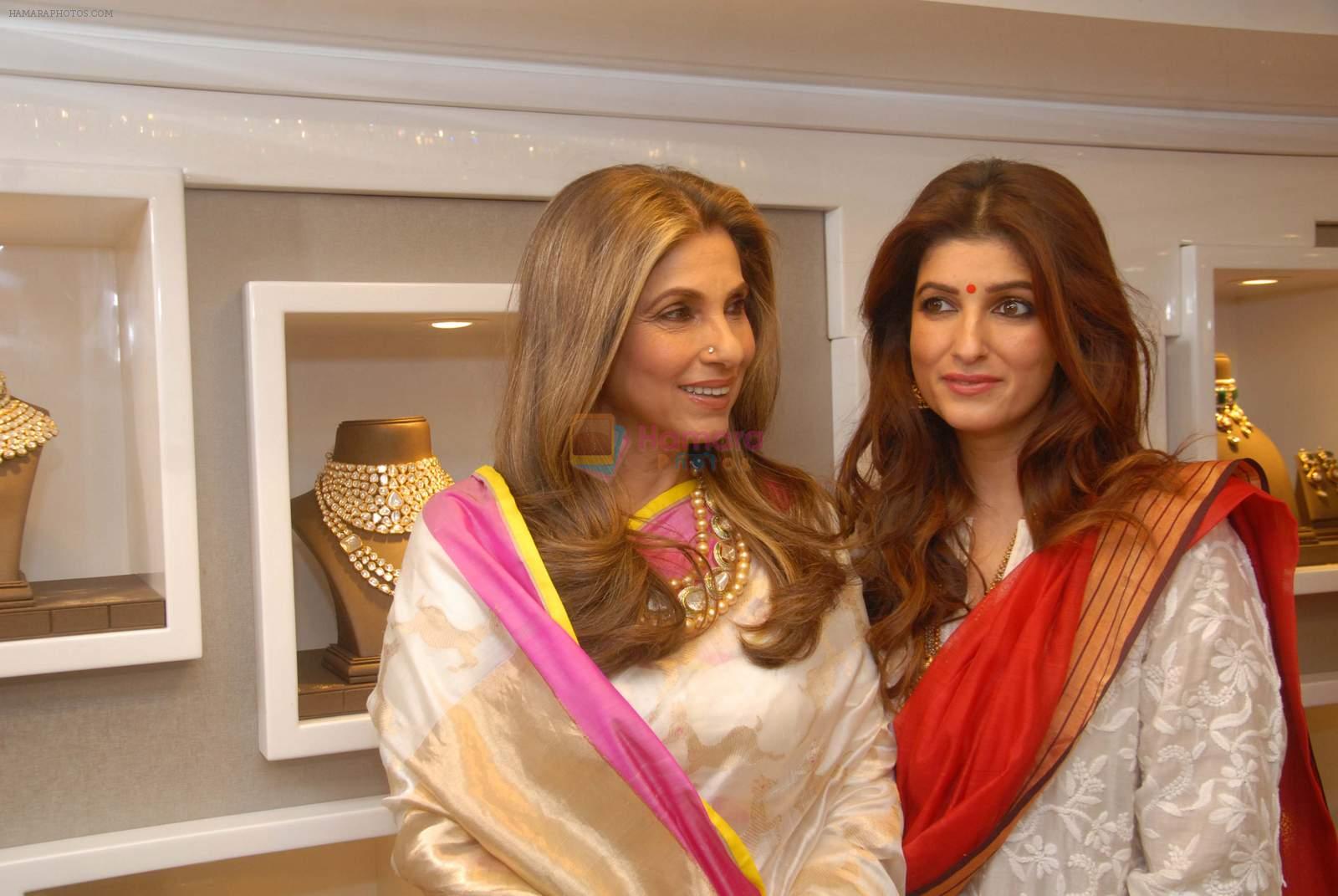 Dimple Kapadia, Twinkle Khanna inaugurates RANKA jewelllers 10th showroom at Baner , Pune on 3rd Dec 2015