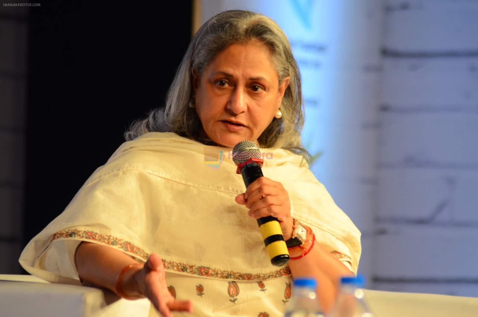 Jaya Bachchan at Times Literature Festival on 4th Dec 2015