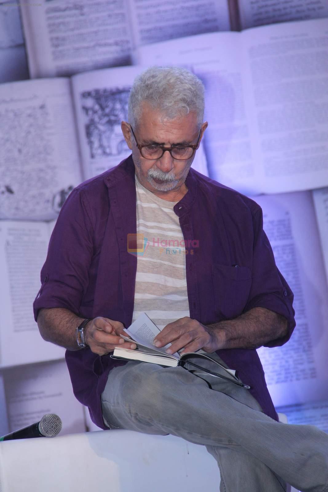 Naseeruddin Shah at Times Literature Festival on 4th Dec 2015