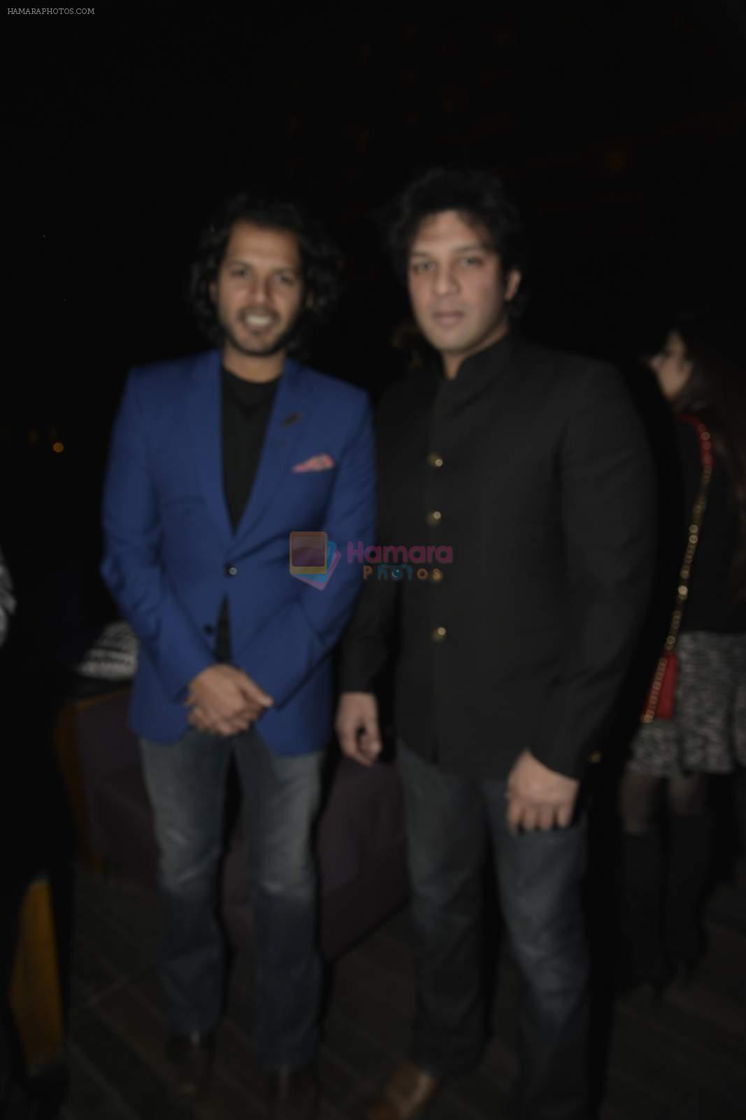 Amaan ALi KHan, Ayaan Ali Khan at Mayyur Girotra Show at Taj Hotel in Delhi on 5th Dec 2015