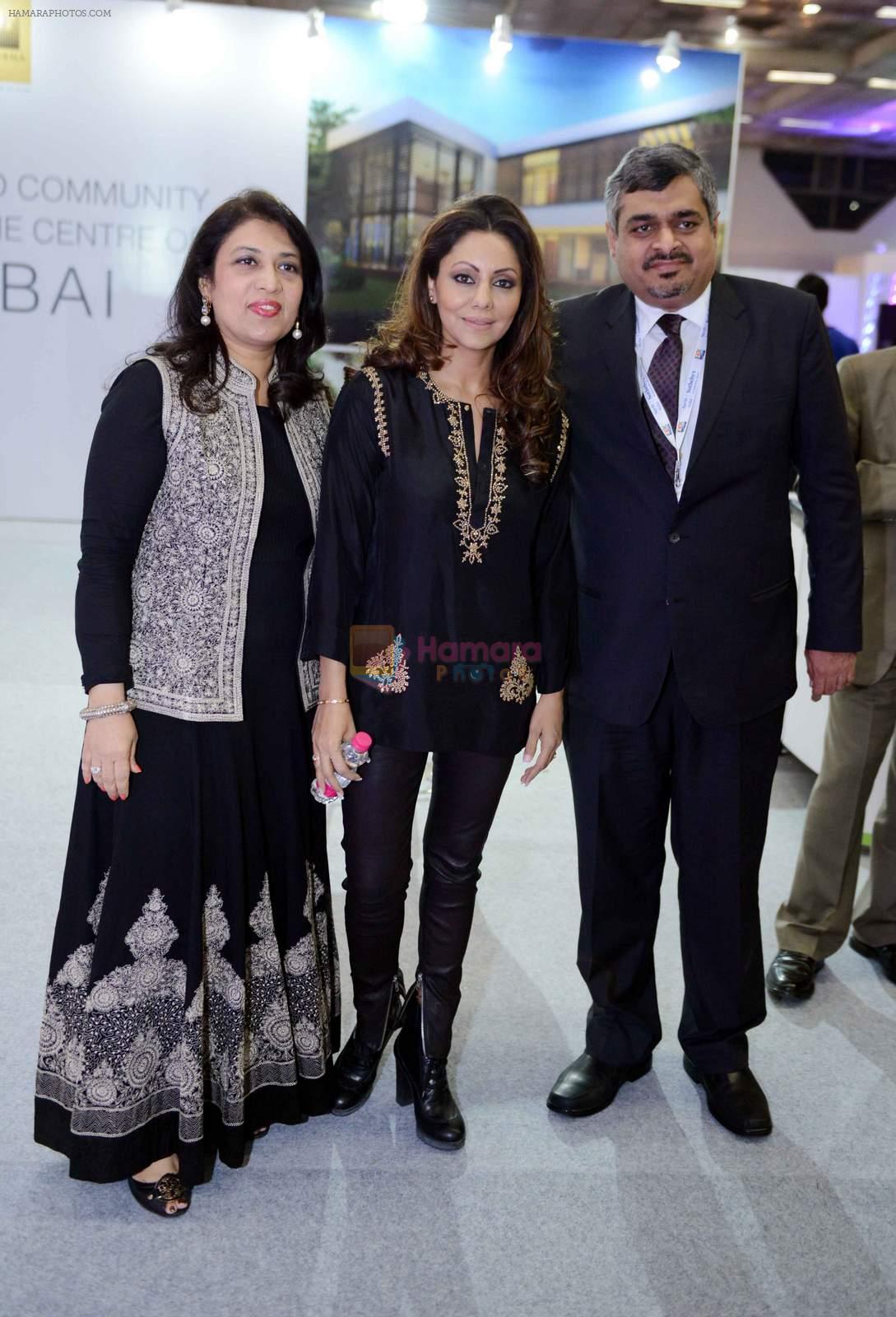 Gauri khan during the Lamp Lighting & Inauguration of IREX International Real Estate Expo 2015 in Delhi on 4th Dec 2015