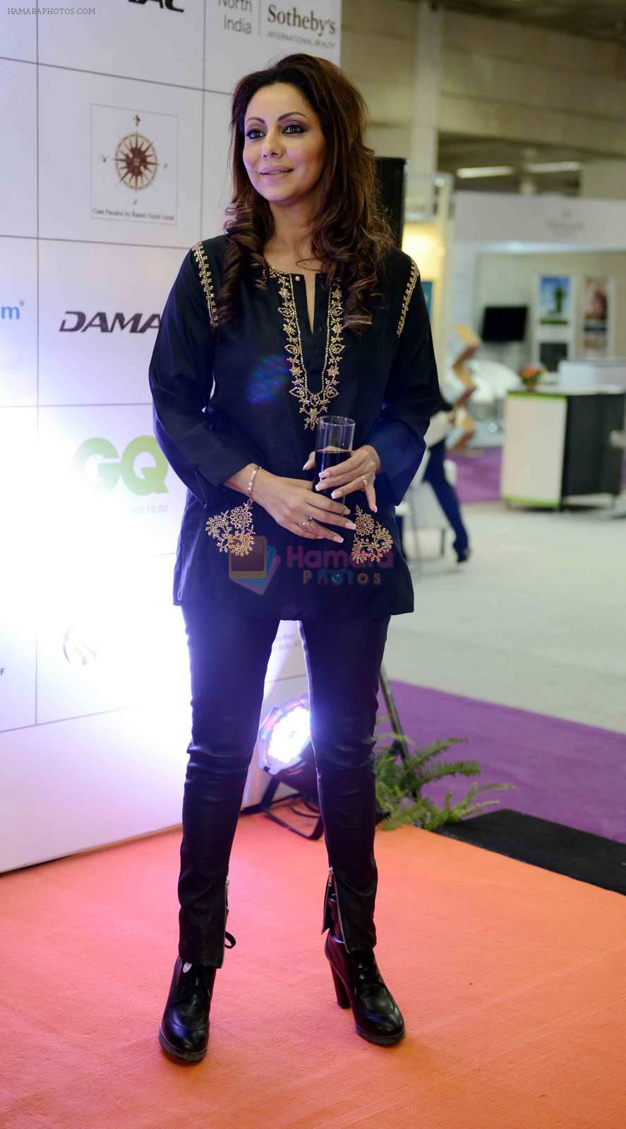 Gauri khan during the Lamp Lighting & Inauguration of IREX International Real Estate Expo 2015 in Delhi on 4th Dec 2015