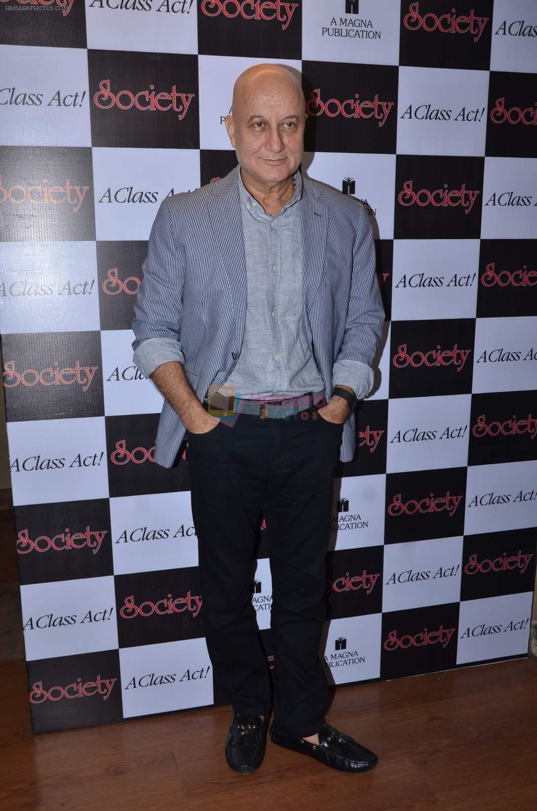Anupam Kher at Society magazine launch on 7th Dec 2015