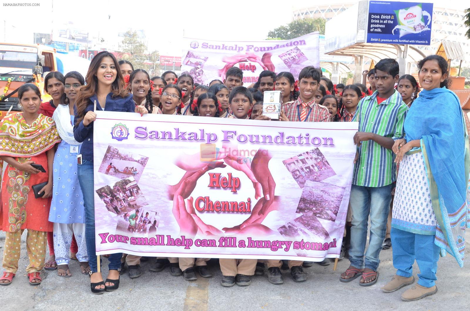 Manali Rathod has joined hands with Sankalp Foundation to raise funds for Chennai flood victims