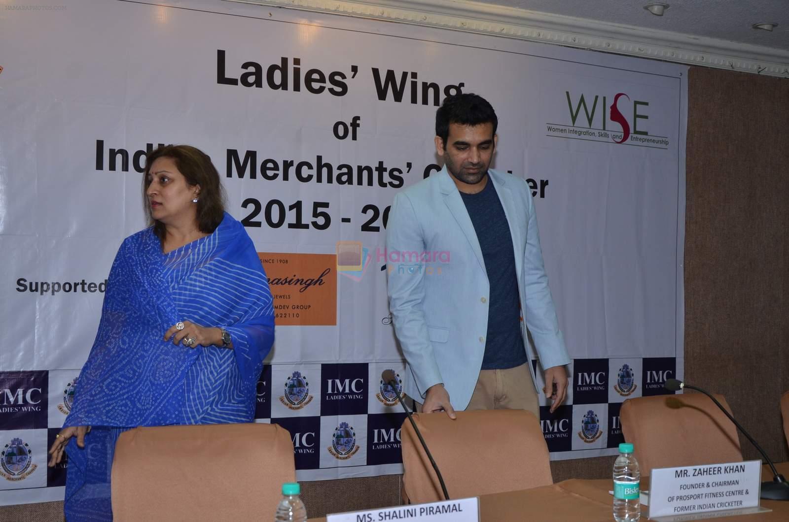 Zaheer Khan fitness camp for IMC ladies on 8th Dec 2015