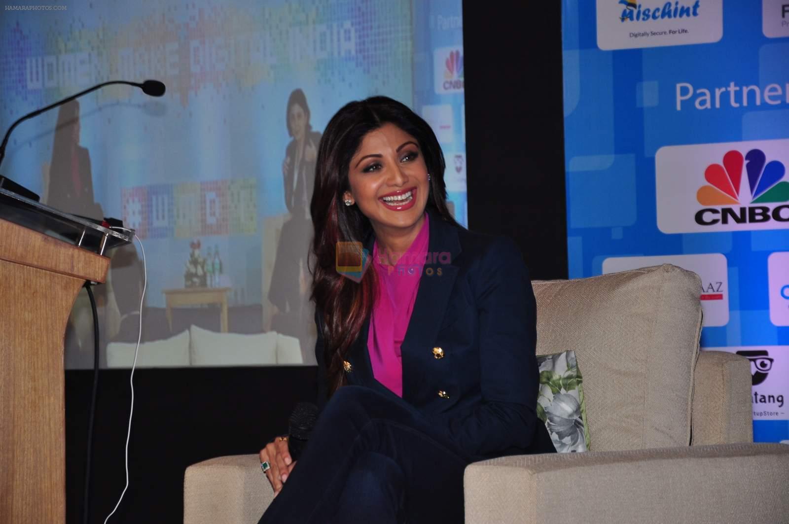 Shilpa Shetty at Heroes summit on 10th Dec 2015