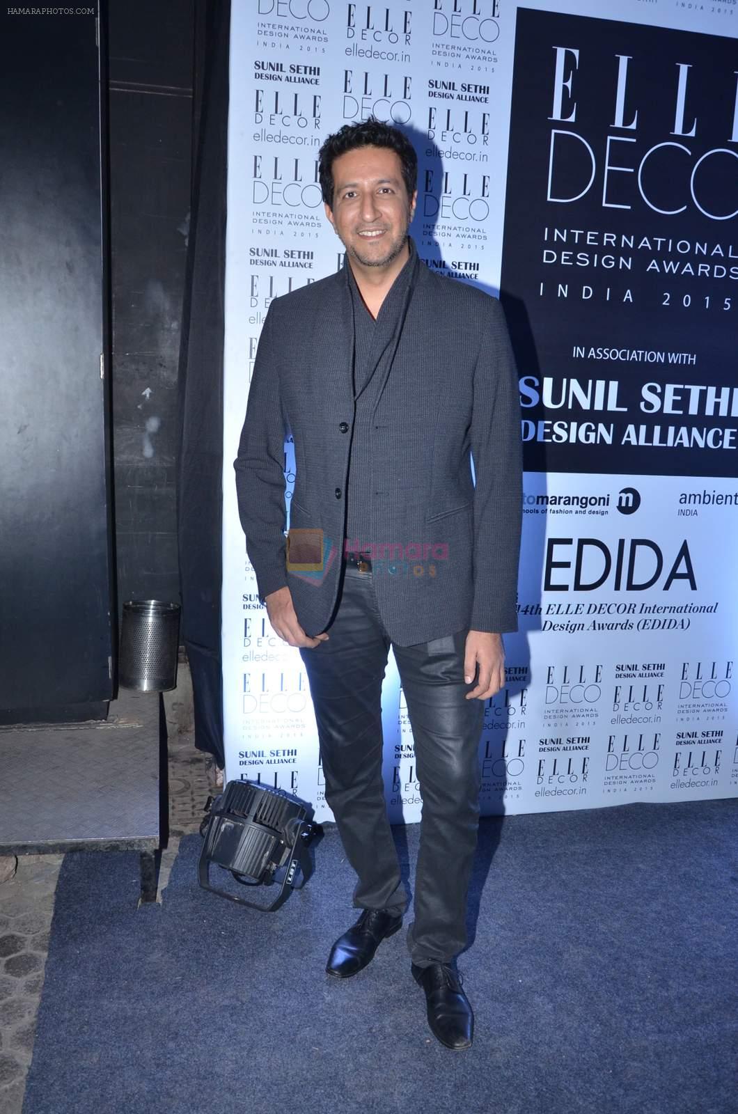 Sulaiman Merchant at Elle Decor Awards on 14th Dec 2015