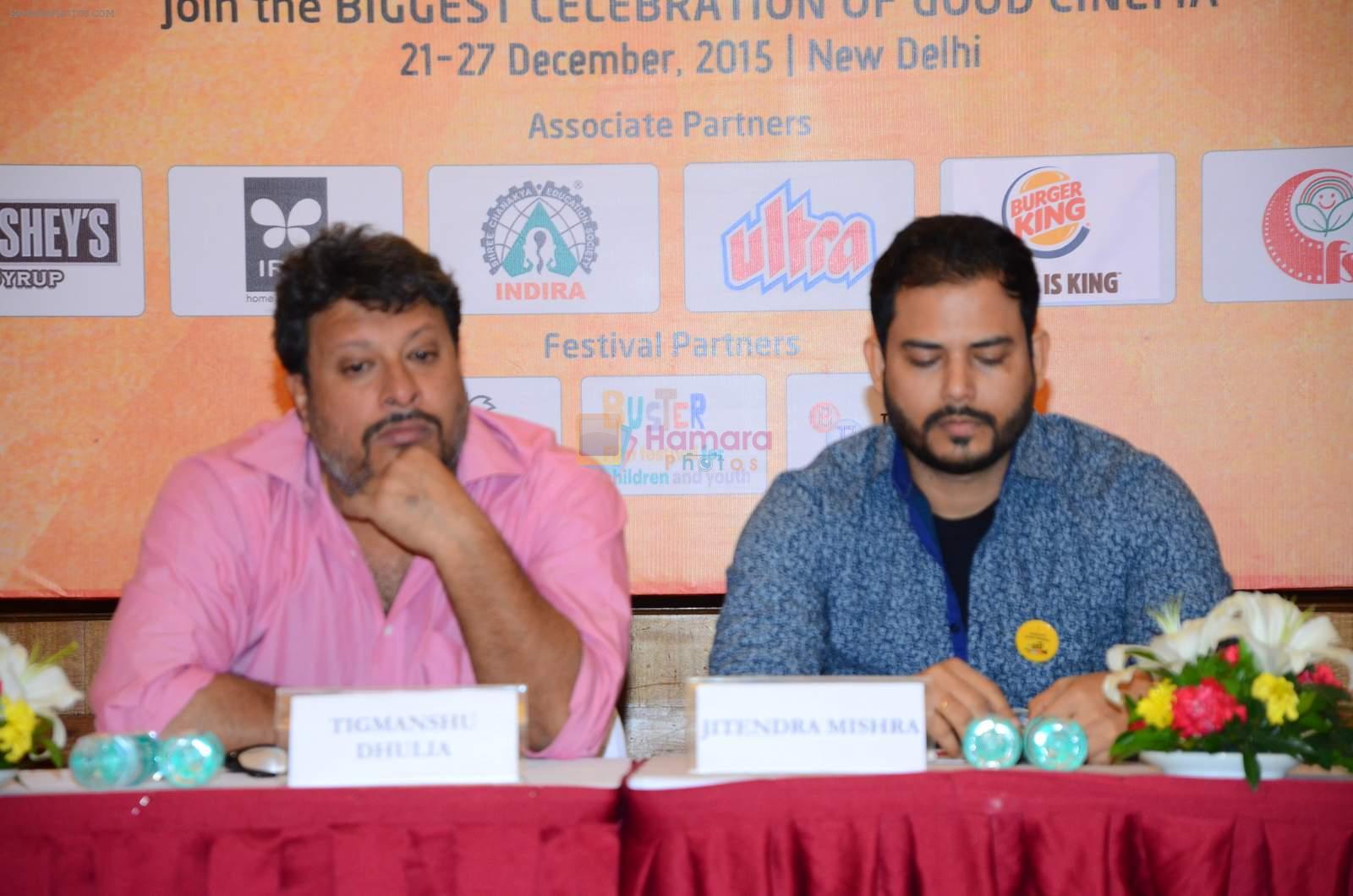 Tigmanshu Dhulia at Smile Foundation press meet on 14th Dec 2015