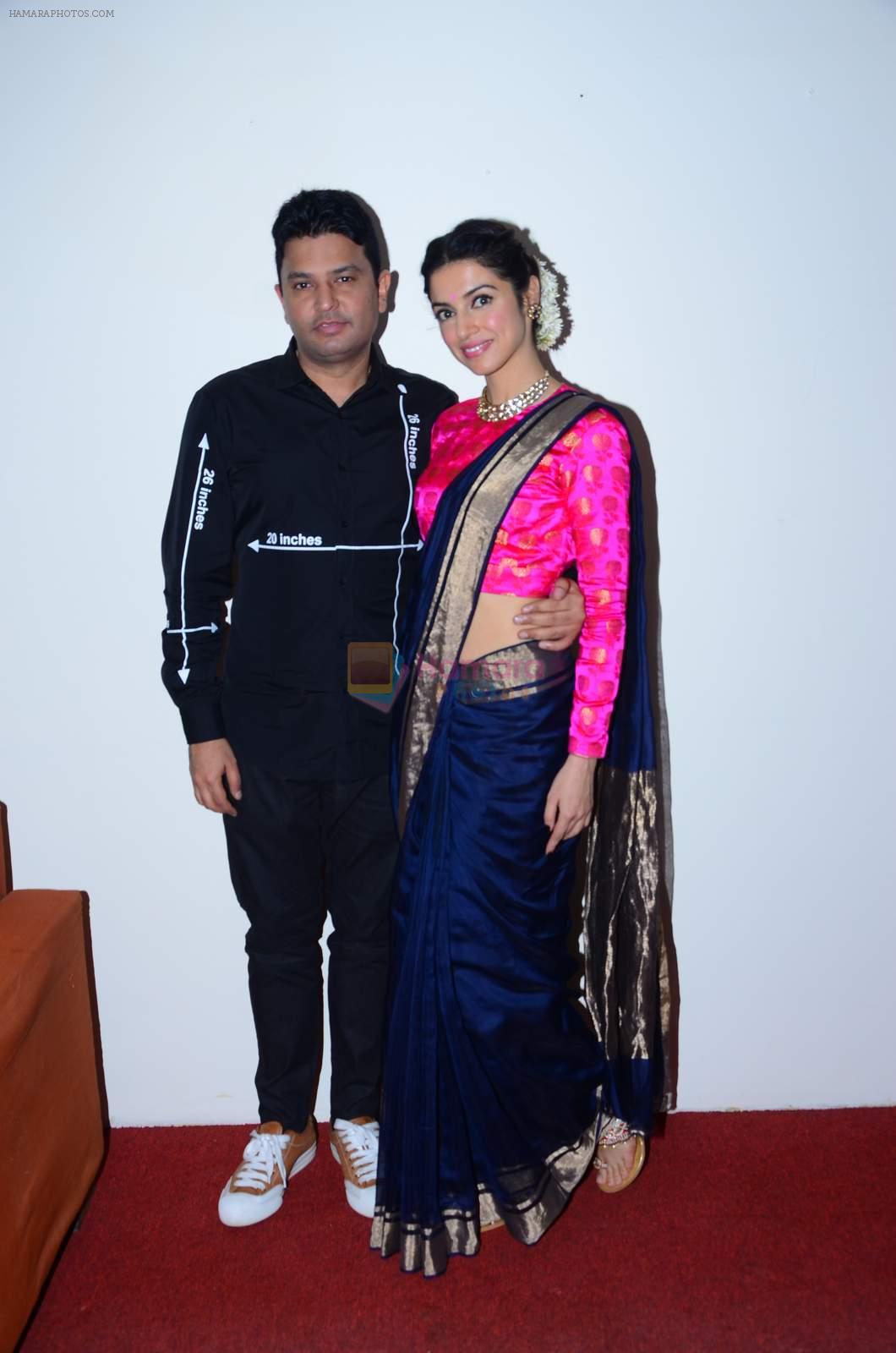 Divya Kumar, Bhushan Kumar at Sanam Re launchw on 19th Dec 2015