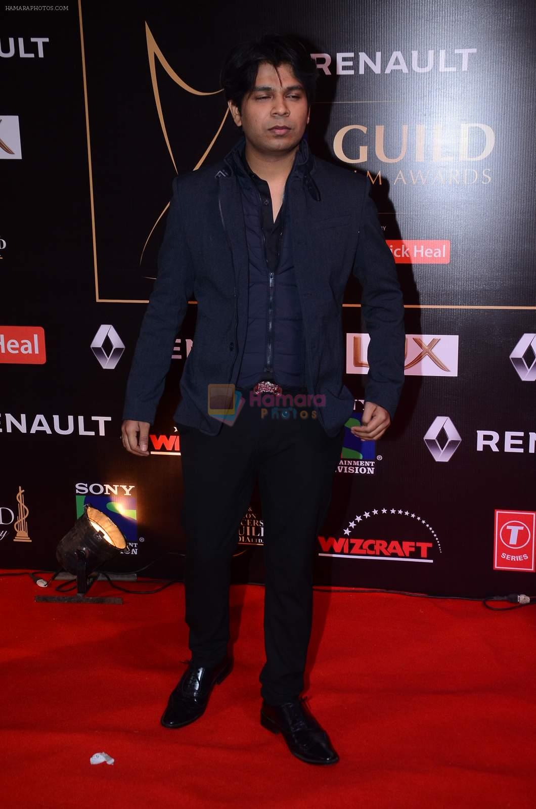 Ankit Tiwari at Producer's Guild Awards on 22nd Dec 2015