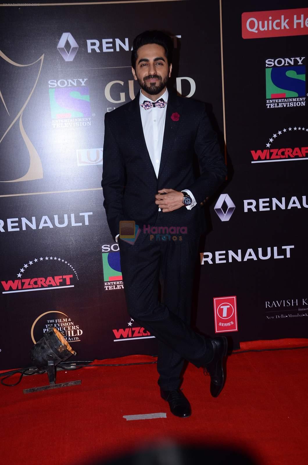 Ayushman Khurana at Producer's Guild Awards on 22nd Dec 2015