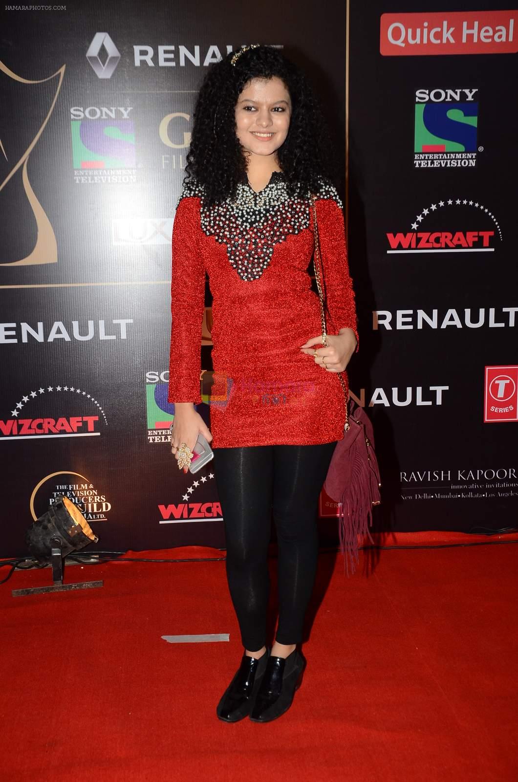 Palak Muchhal at Producer's Guild Awards on 22nd Dec 2015