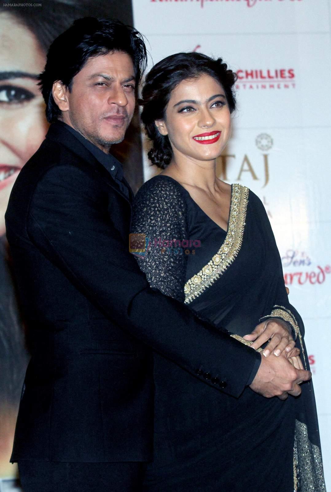 Shahrukh Khan and Kajol in Kolkatta for Dilwale promotions on 22nd Dec 2015