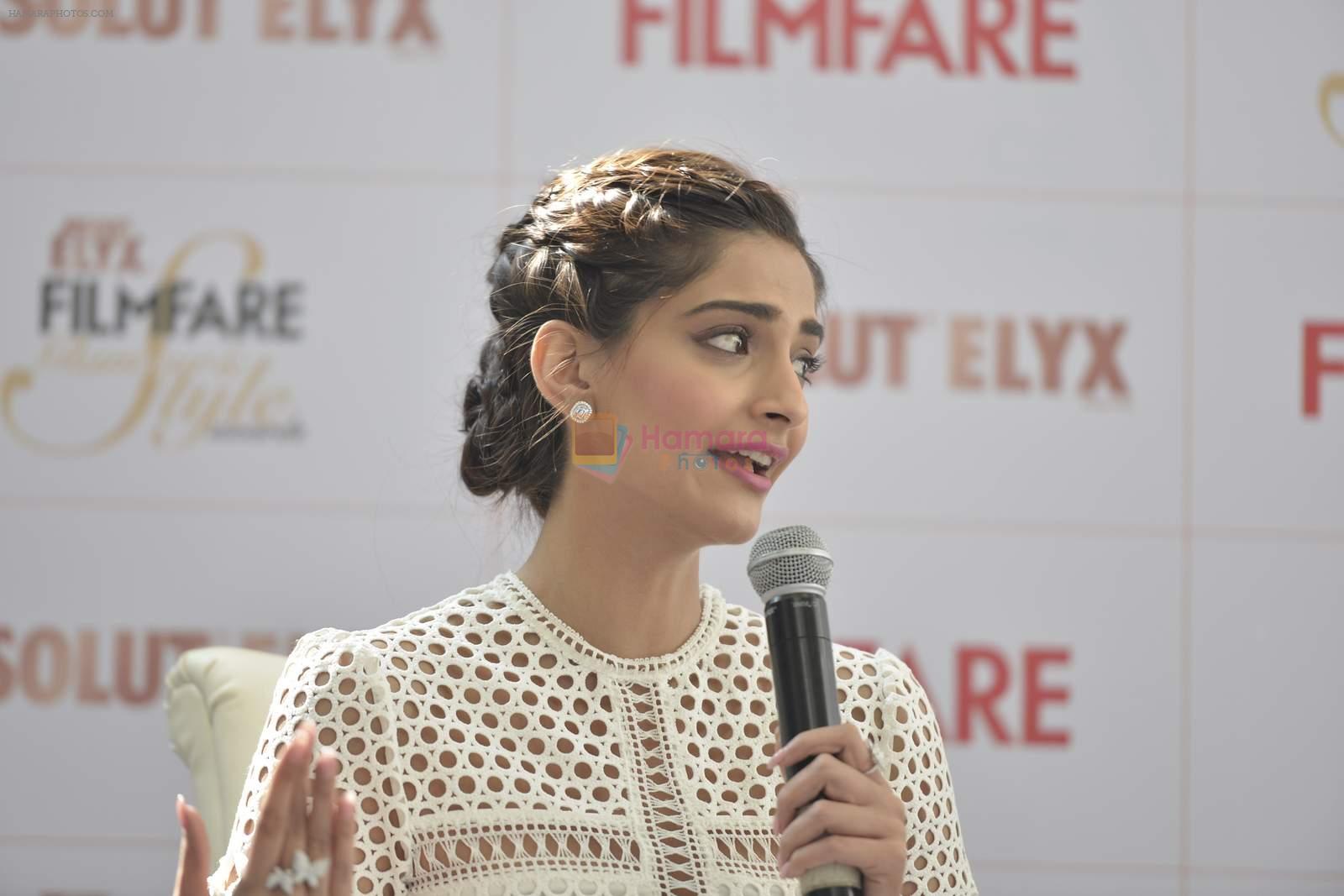 Sonam Kapoor launches Filmfare glamfare issue on 23rd Dec 2015