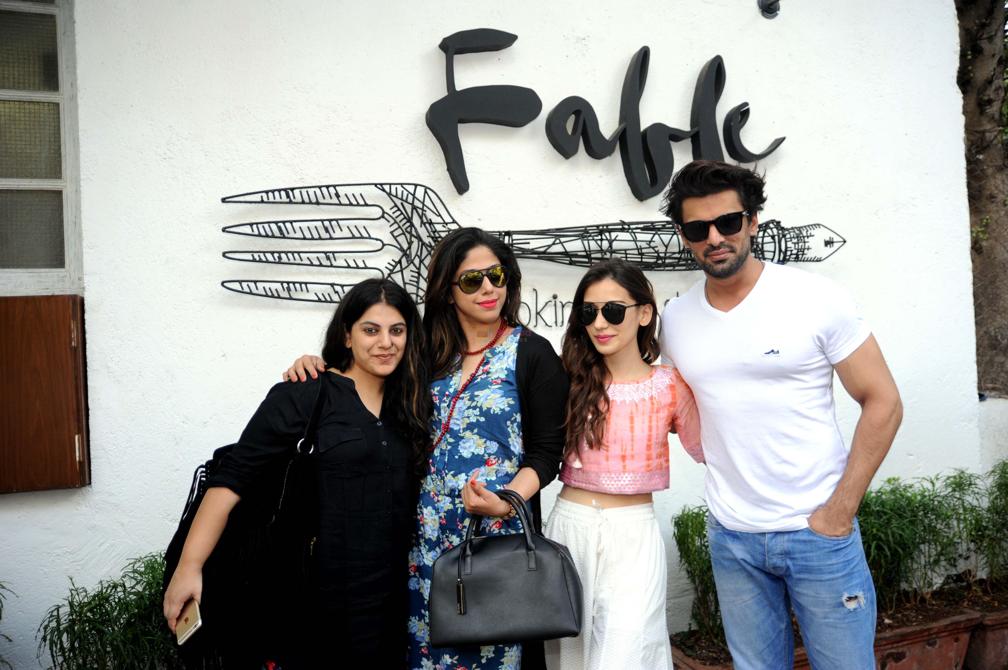 Vatsala, Aditi Malik, Heli Daruwala and Mohit Malik at Fable, Juhu