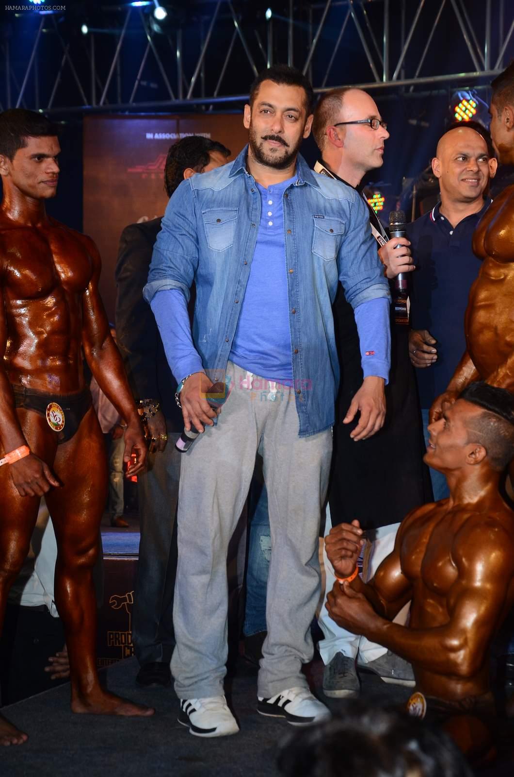 Salman Khan at fitness expo on 10th Jan 2016