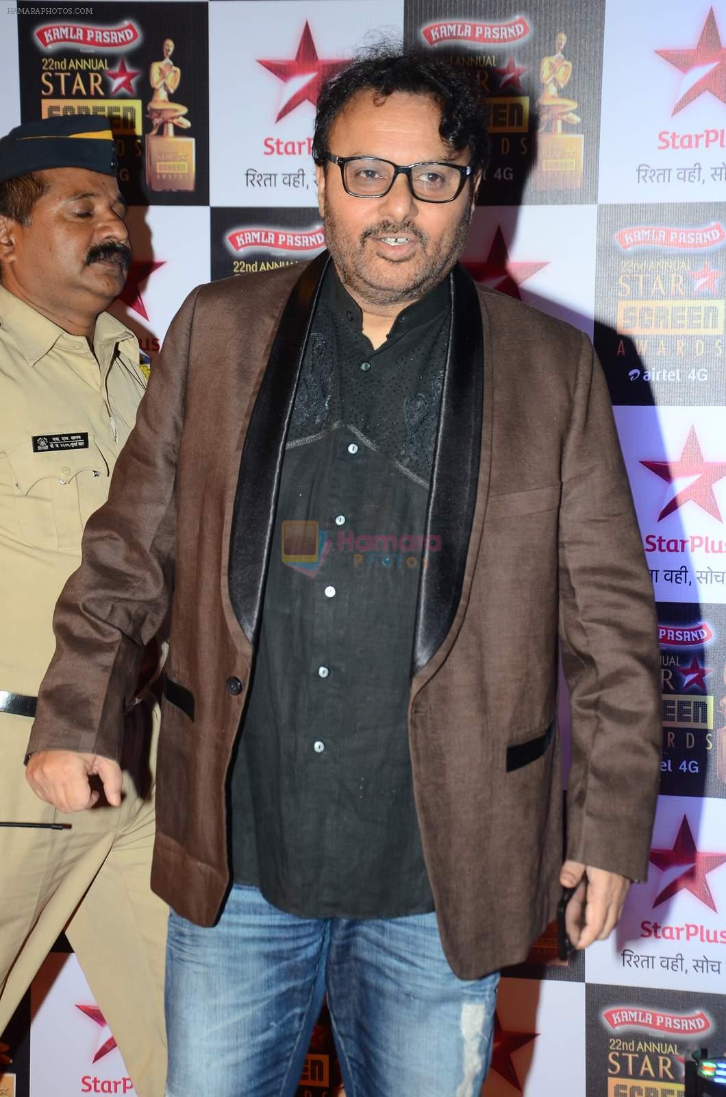 Anil Sharma at Star Screen Awards Red Carpet on 8th Jan 2016
