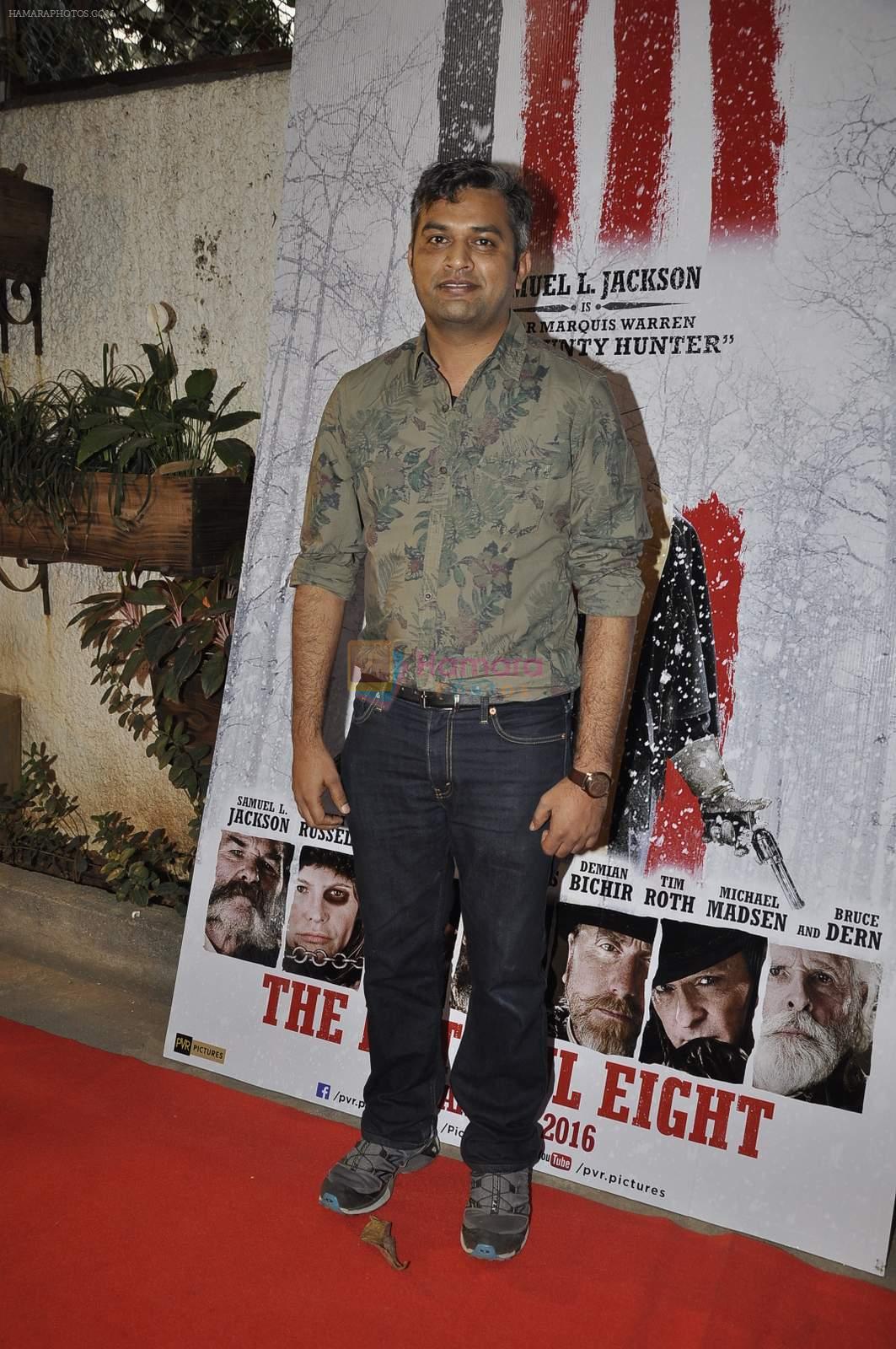 at The Hateful Eight screening on 10th Jan 2016