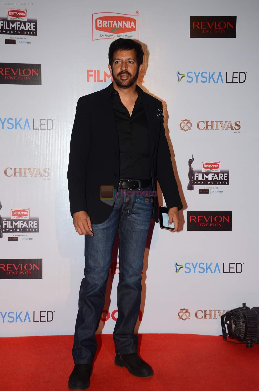 Kabir Khan at Filmfare Nominations red carpet on 9th Jan 2016