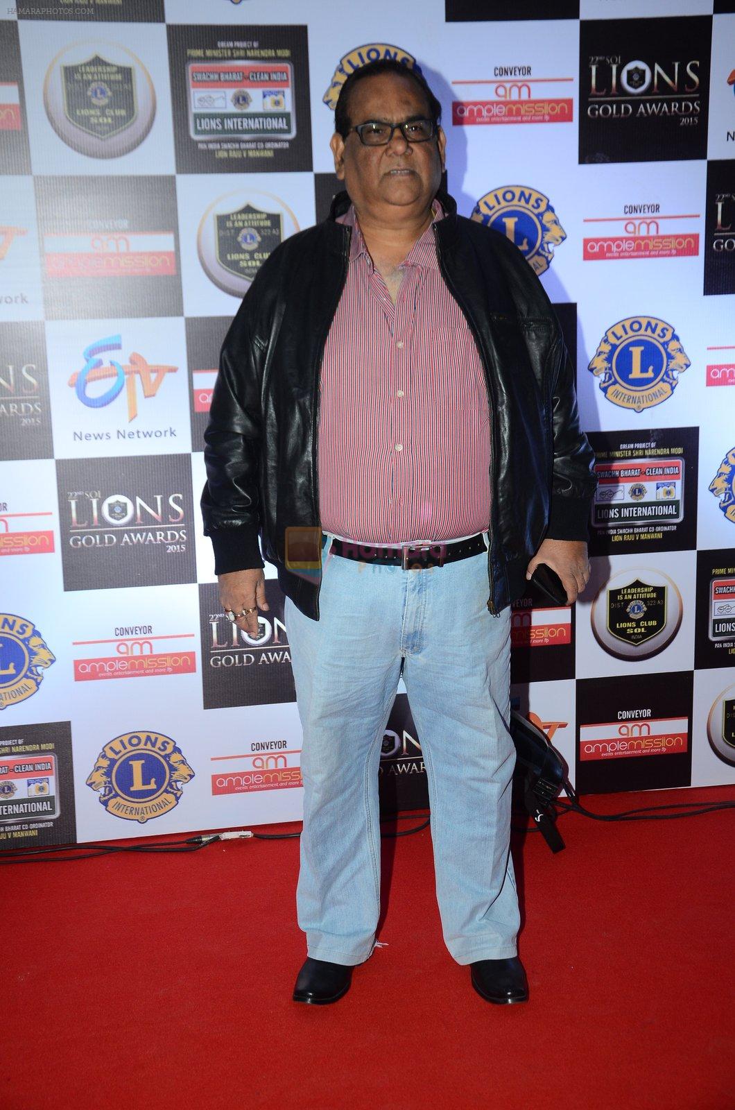 Satish Kaushik at Lions Awards 2016 on 22nd Jan 2016