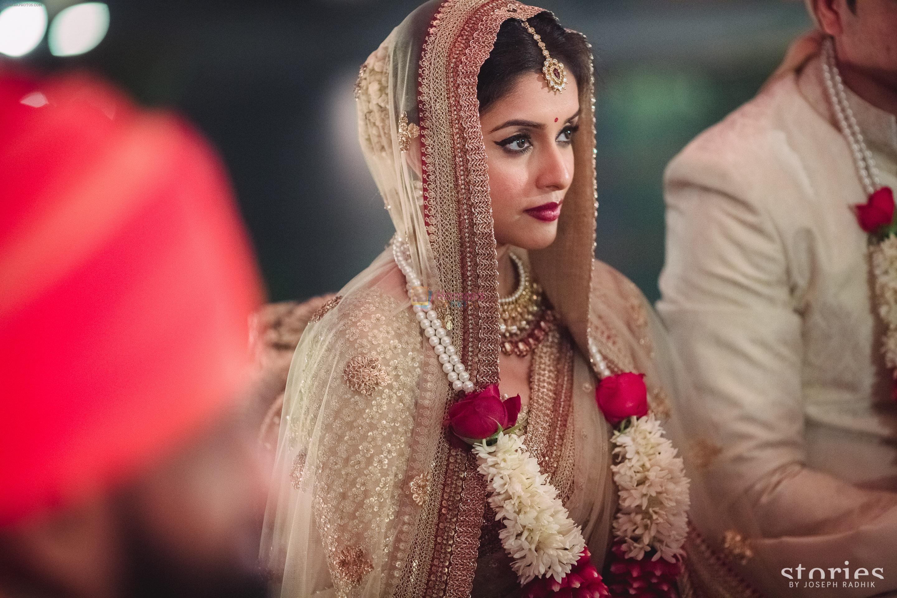 Asin Thottumkal wedding pictures on 22nd Jan 2016