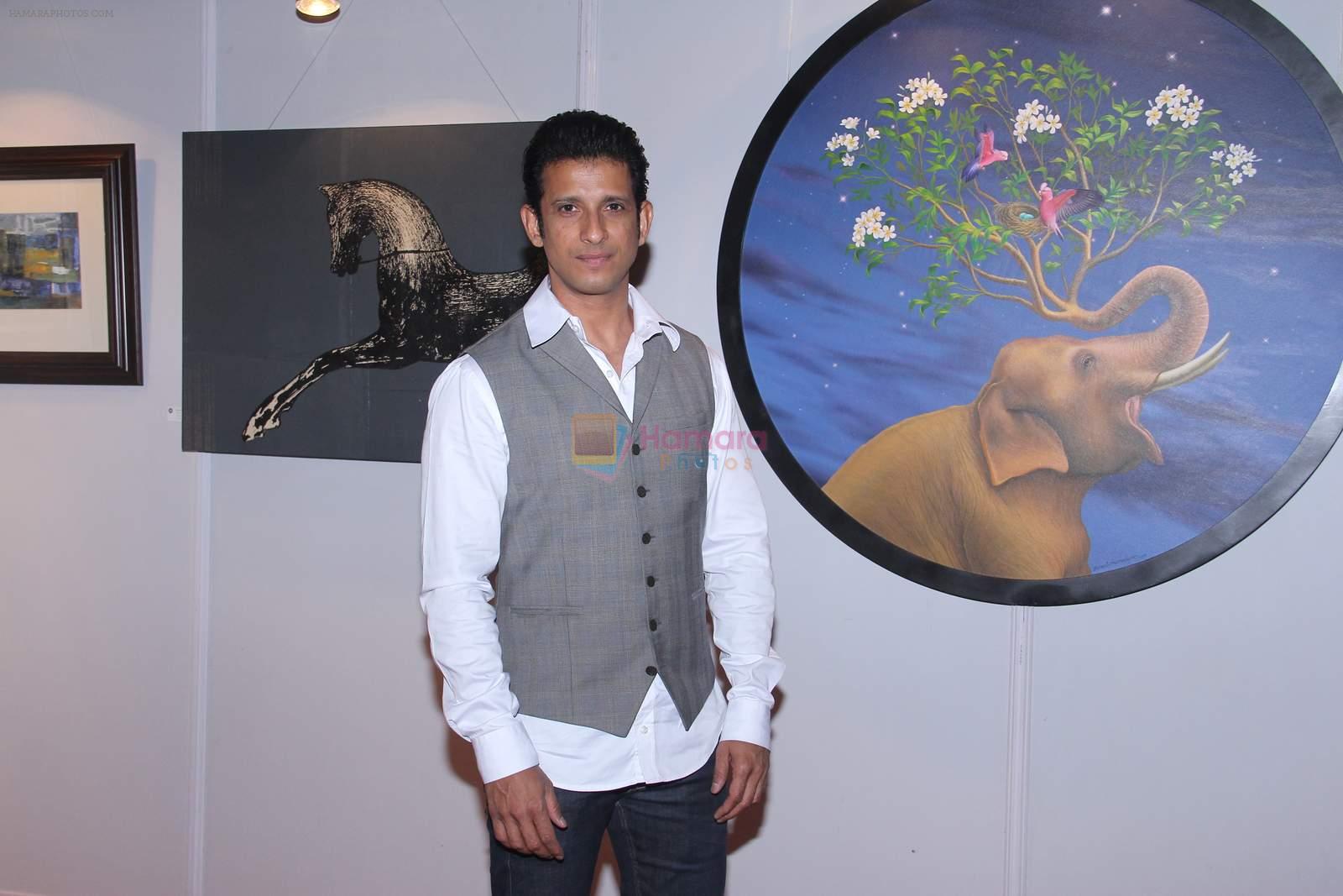 Sharman Joshi at Prerna Joshi's art event on 22nd Jan 2016