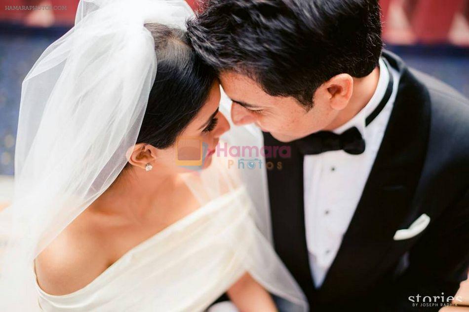 Asin Thottumkal wedding pictures on 22nd Jan 2016