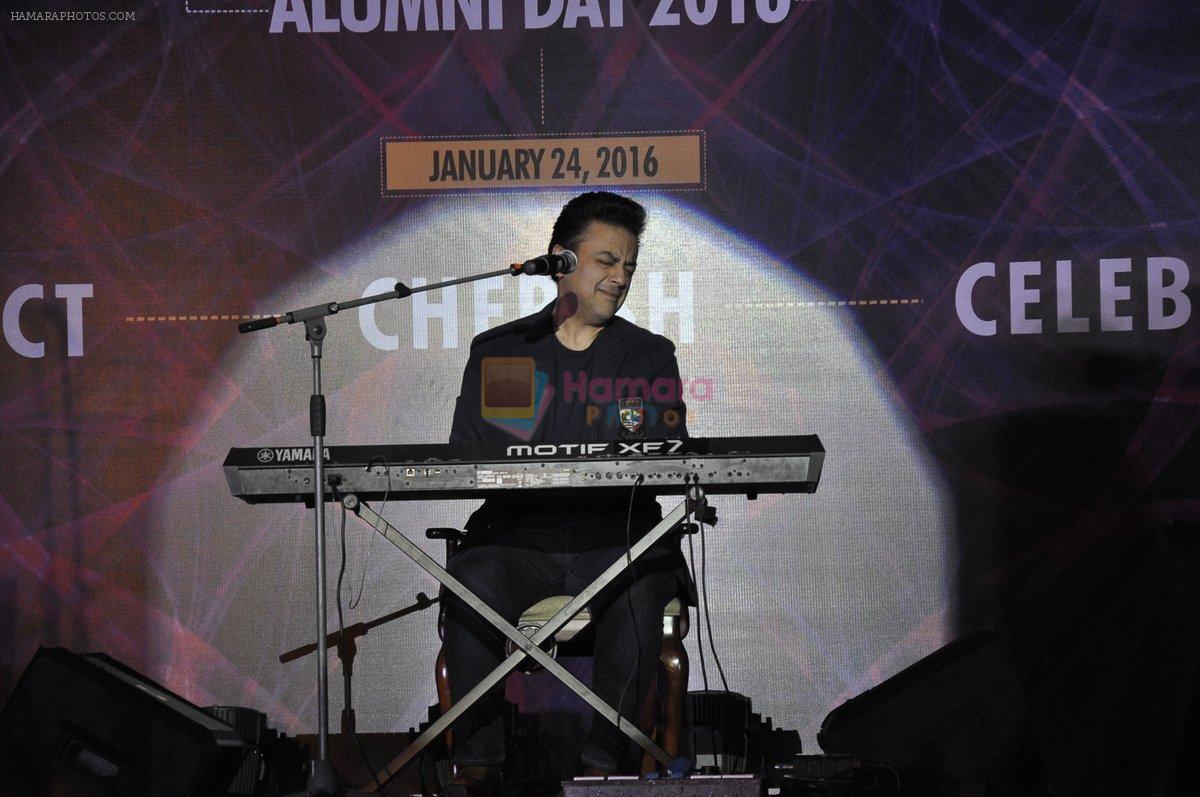 Adnan Sami at Subhash Ghai 71st Bday celebrations in Whistling Woods on 24th Jan 2016