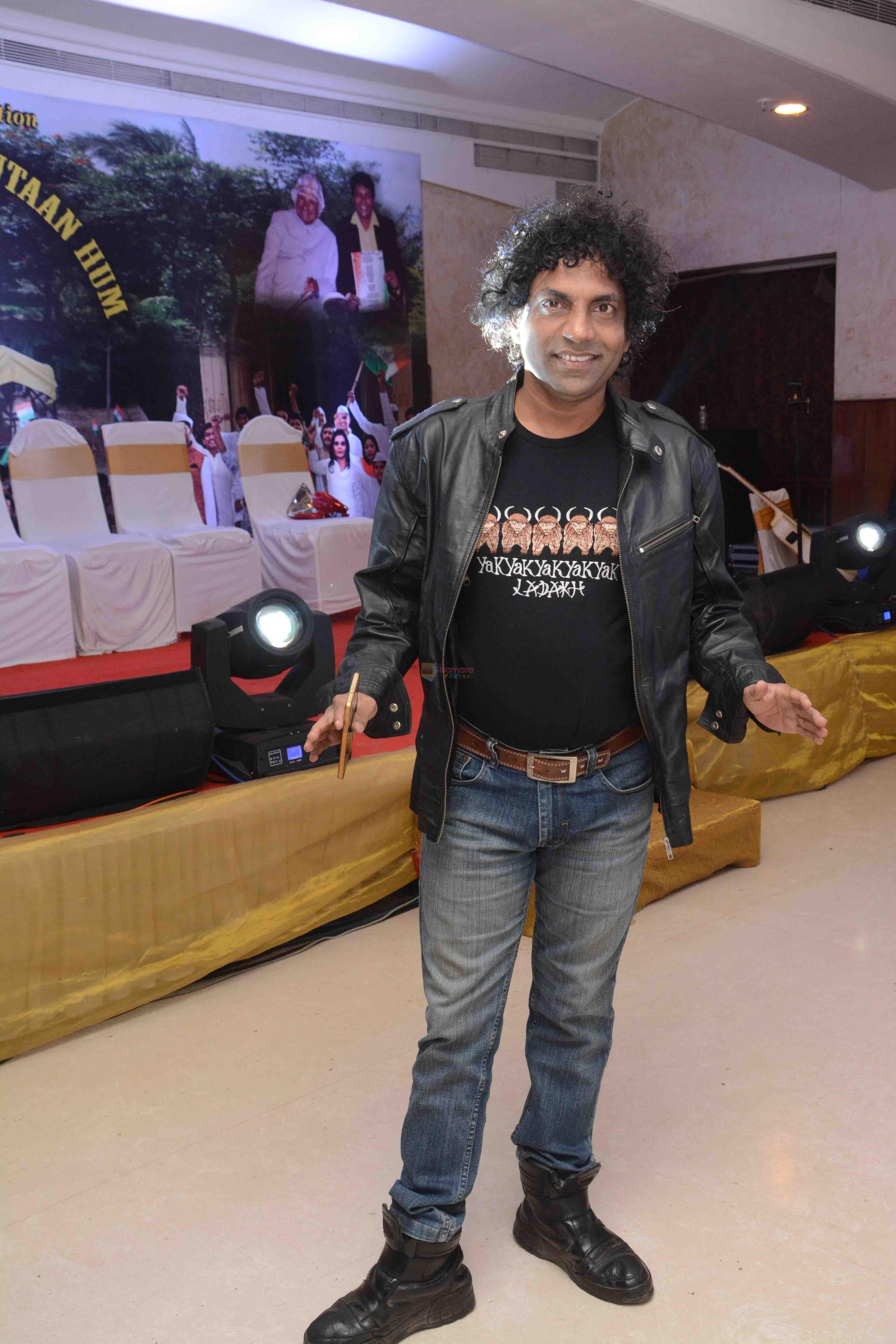 Comedian attend Hemant Tantia song launch for Republic Day