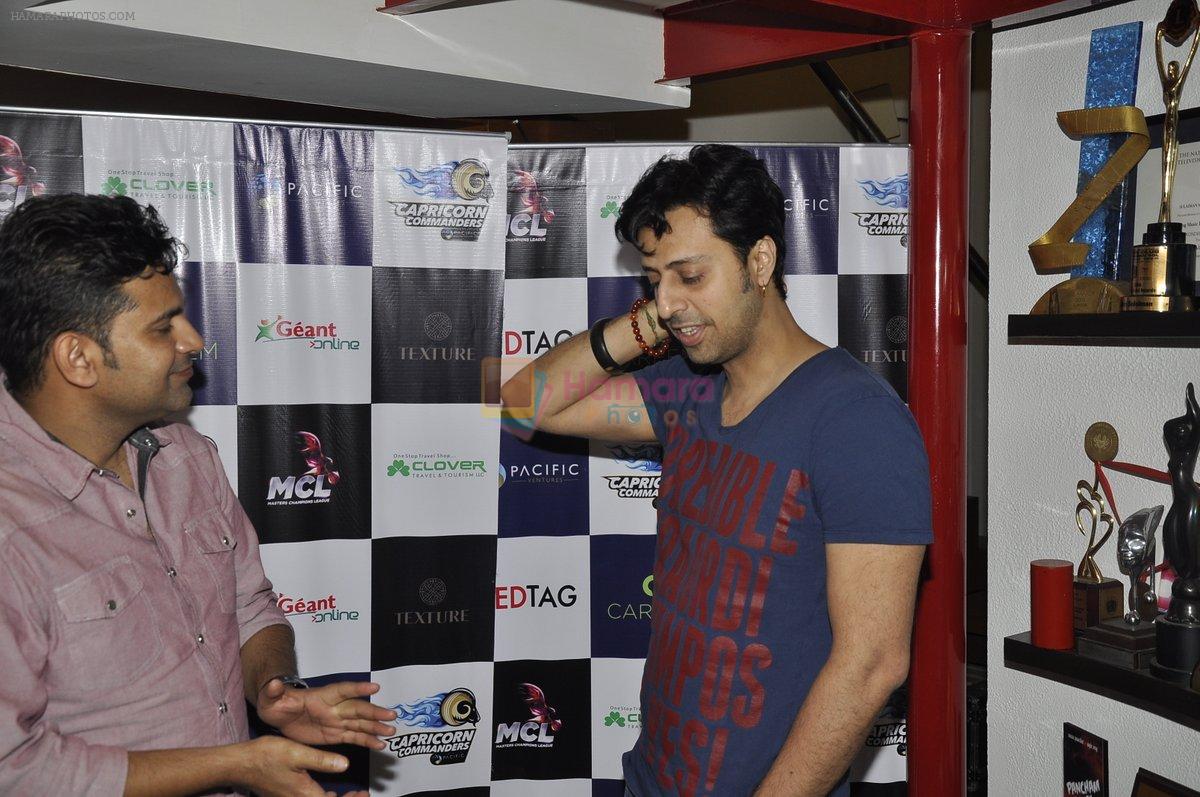 Salim Merchant at the PC for MCL's Capricon Commandos Anthem at Juhu on 25th Jan 2016,1
