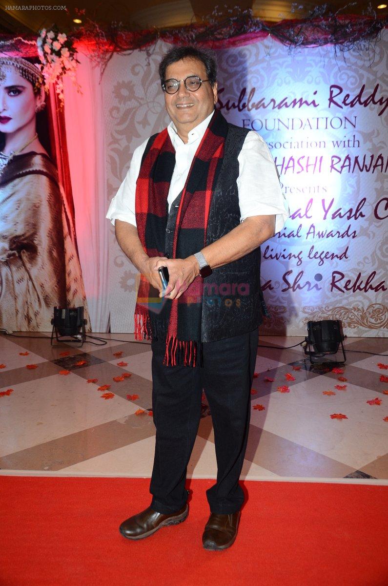 Subhash Ghai at the 3rd National Yash Chopra Memorial Award at J W Marriott Juhu on 25th Jan 2016