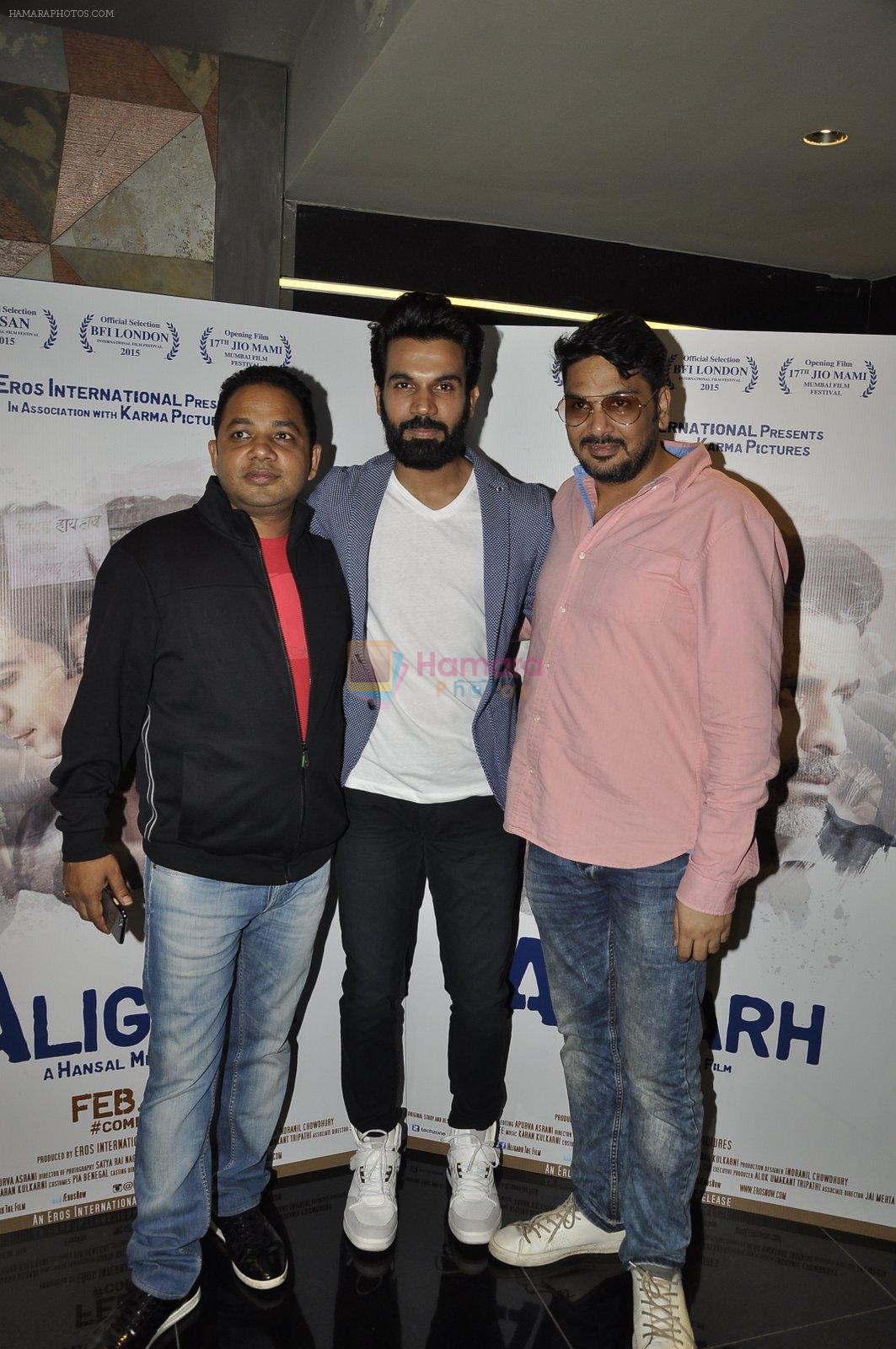 Raj Kumar Yadav at the launch of film Aligargh on 28th Jan 2016