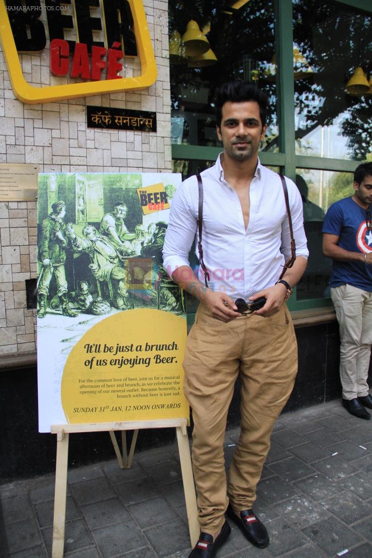 Anuj Sachdeva at the launch of The Beer Cafe
