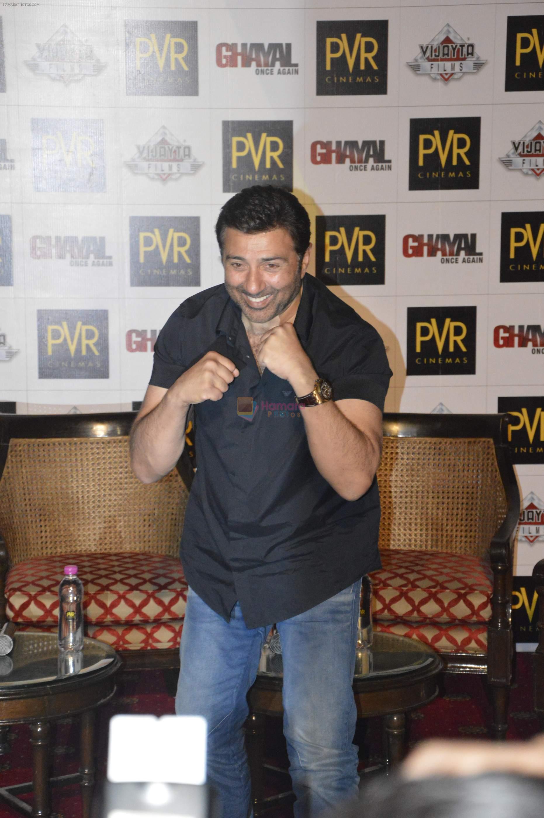 Sunny Deol in Delhi for Ghayal once again on 2nd Feb 2016