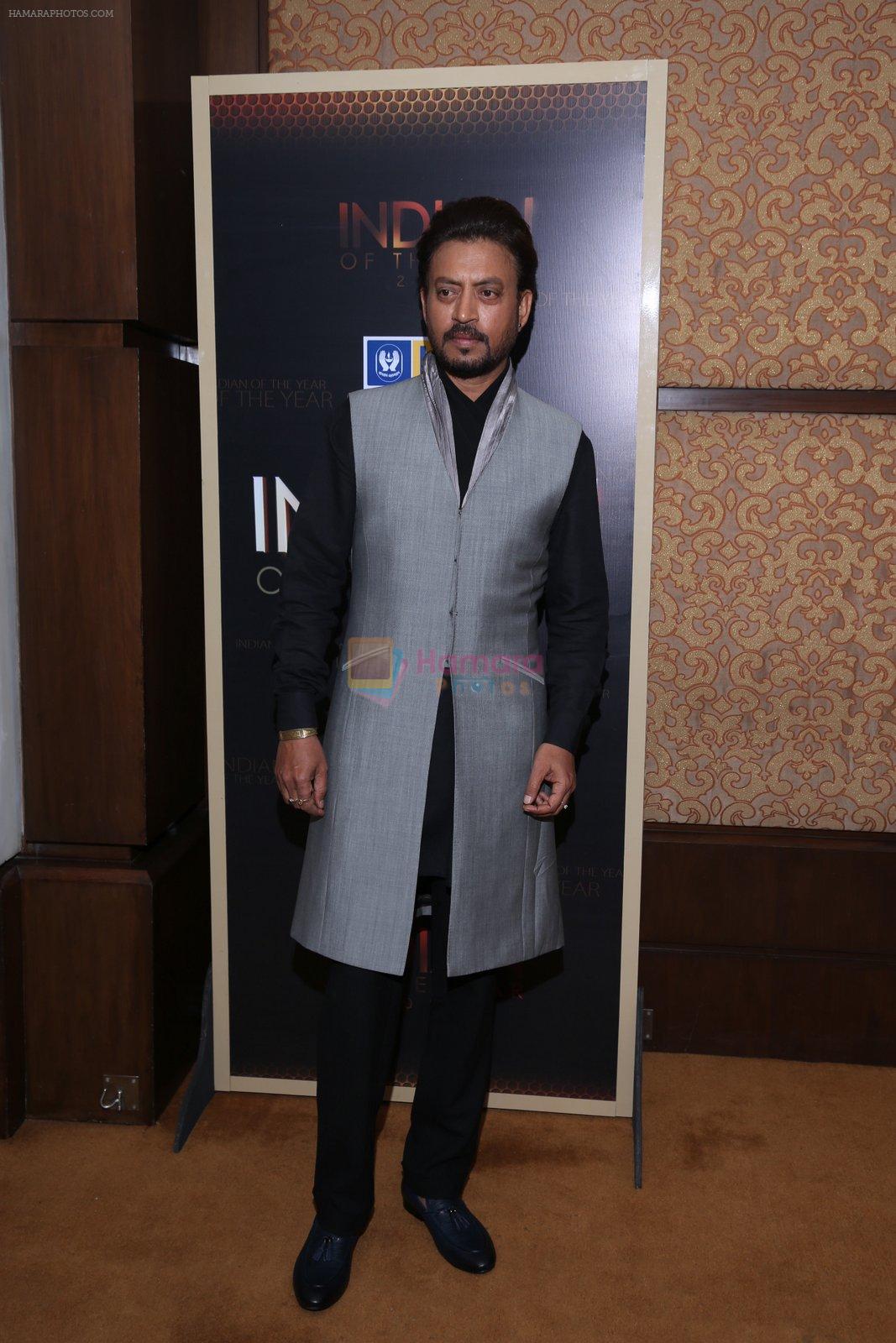 Irrfan Khan at NDTV Indian of the year on 5th Feb 2016