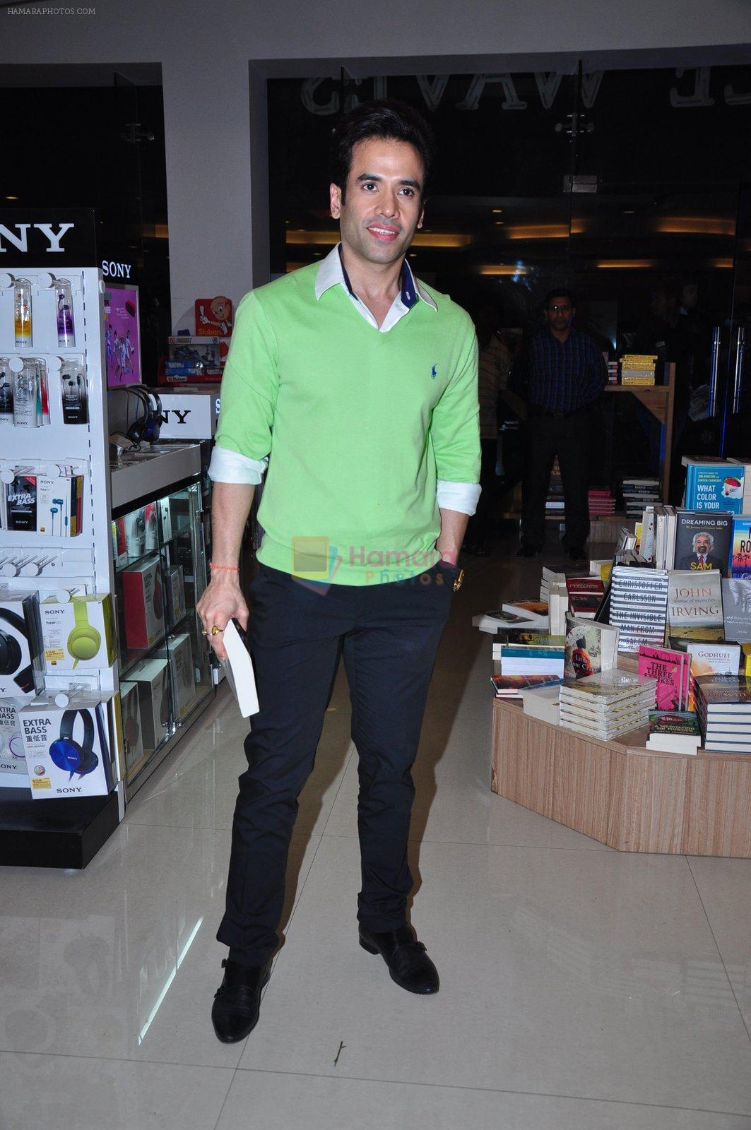 Tusshar Kapoor at book launch on 8th Feb 2016