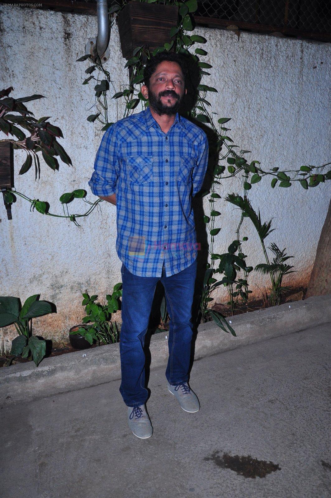Nishikant Kamat at Aligargh screening in Mumbai on 9th Feb 2016