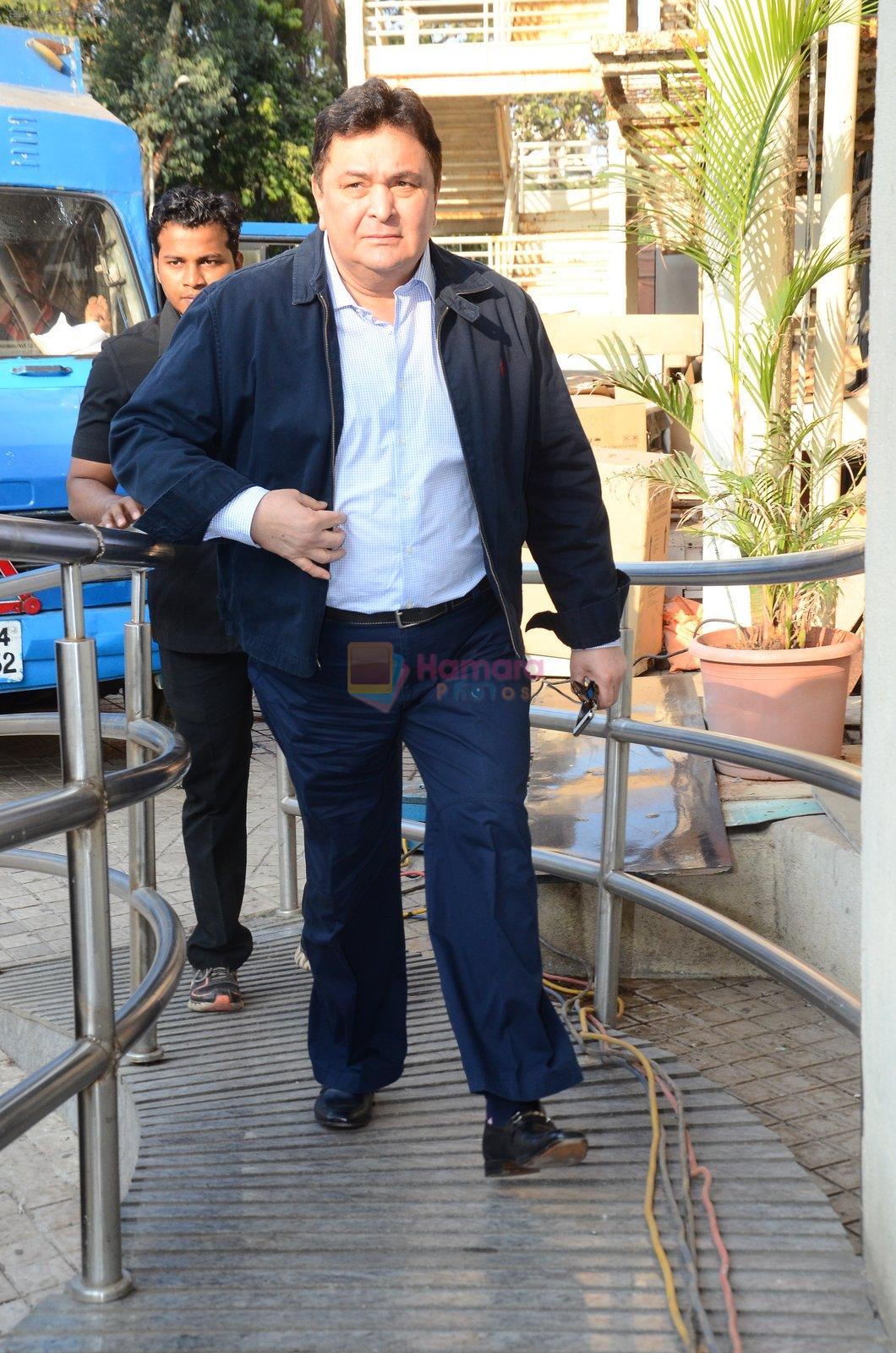 Rishi Kapoor at Kapoor n sons trailor launch on 10th Feb 2016