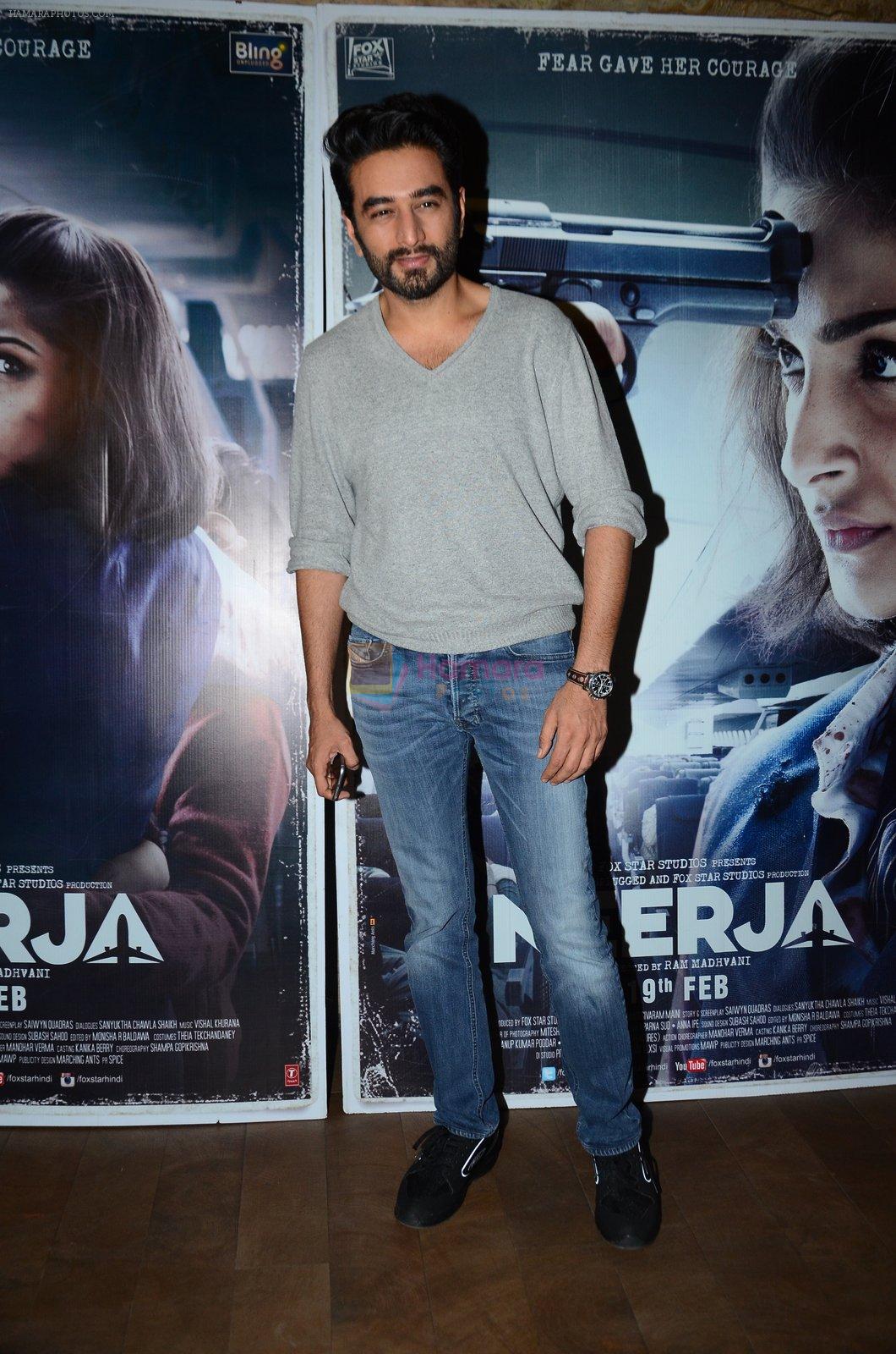 Shekhar Ravjiani at Neerja Screening in Mumbai on 12th Feb 2016