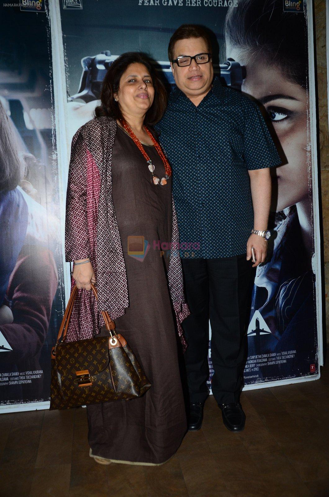Ramesh Taurani at Neerja Screening in Mumbai on 12th Feb 2016