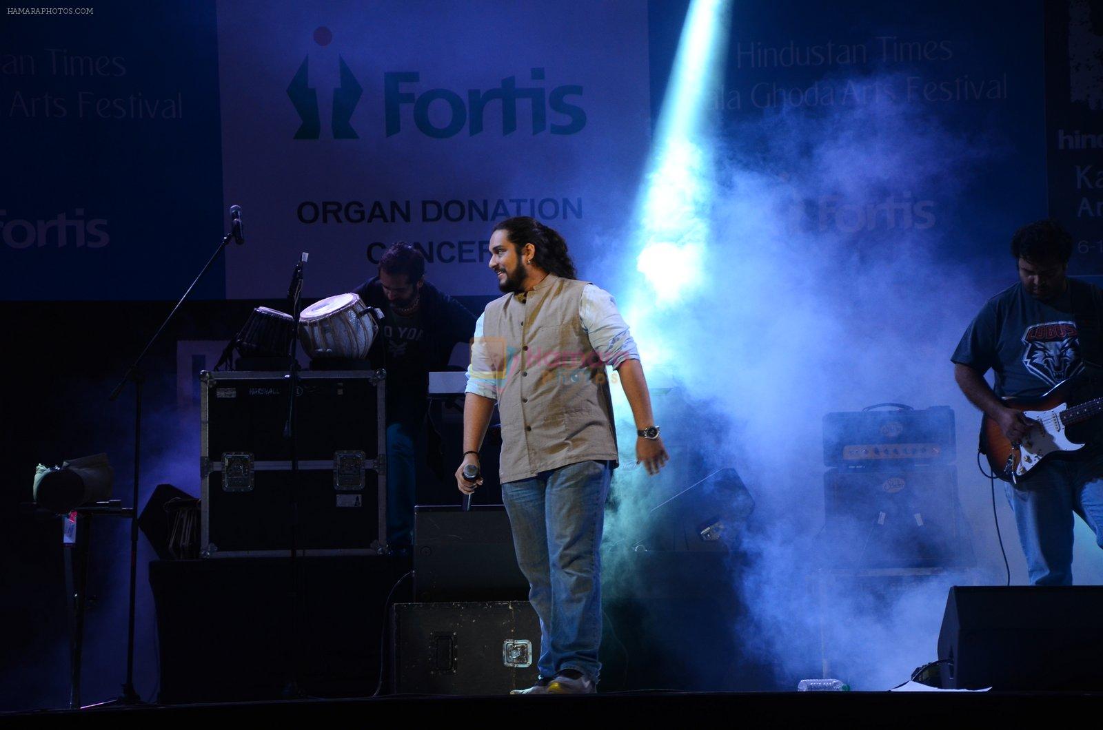 performs for Pepe Jeans music festin Kalaghoda on 13th Feb 2016