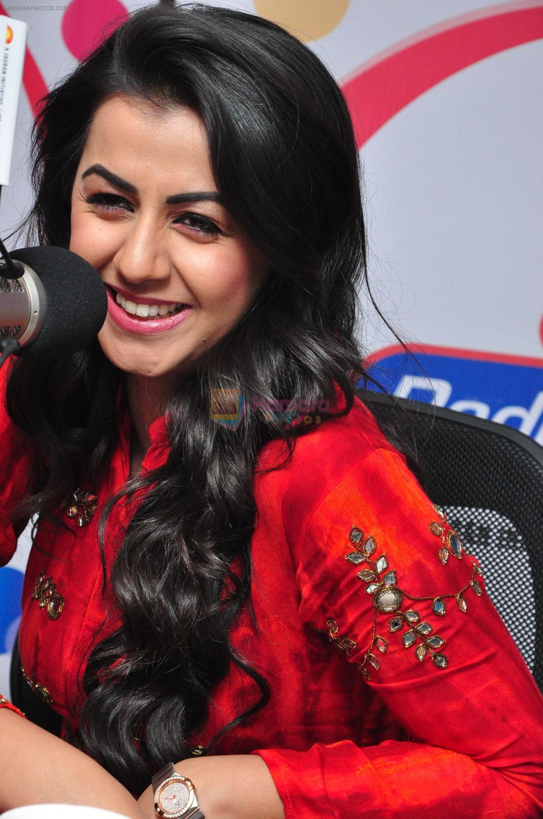 Nikki Galrani at radio city on 15th Feb 2016
