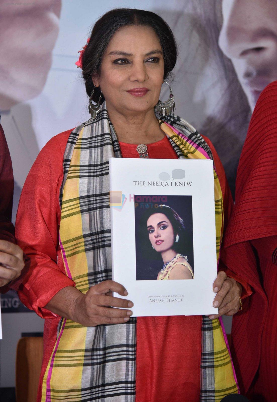 Shabana Azmi promotes Neerja in Delhi on 15th Feb 2016