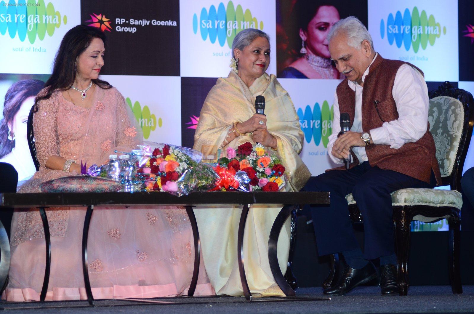 Jaya Bachchan, Hema Malini, Ramesh Sippy at Babul Supriyo's album Dream Girl for SAREGAMA on 15th Feb 2016