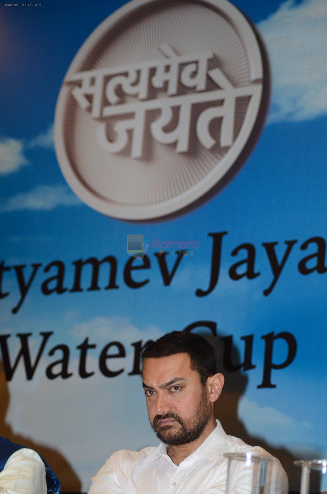 Aamir Khan at Satyamev Jayate Water Cup in Mumbai on 17th Feb 2016