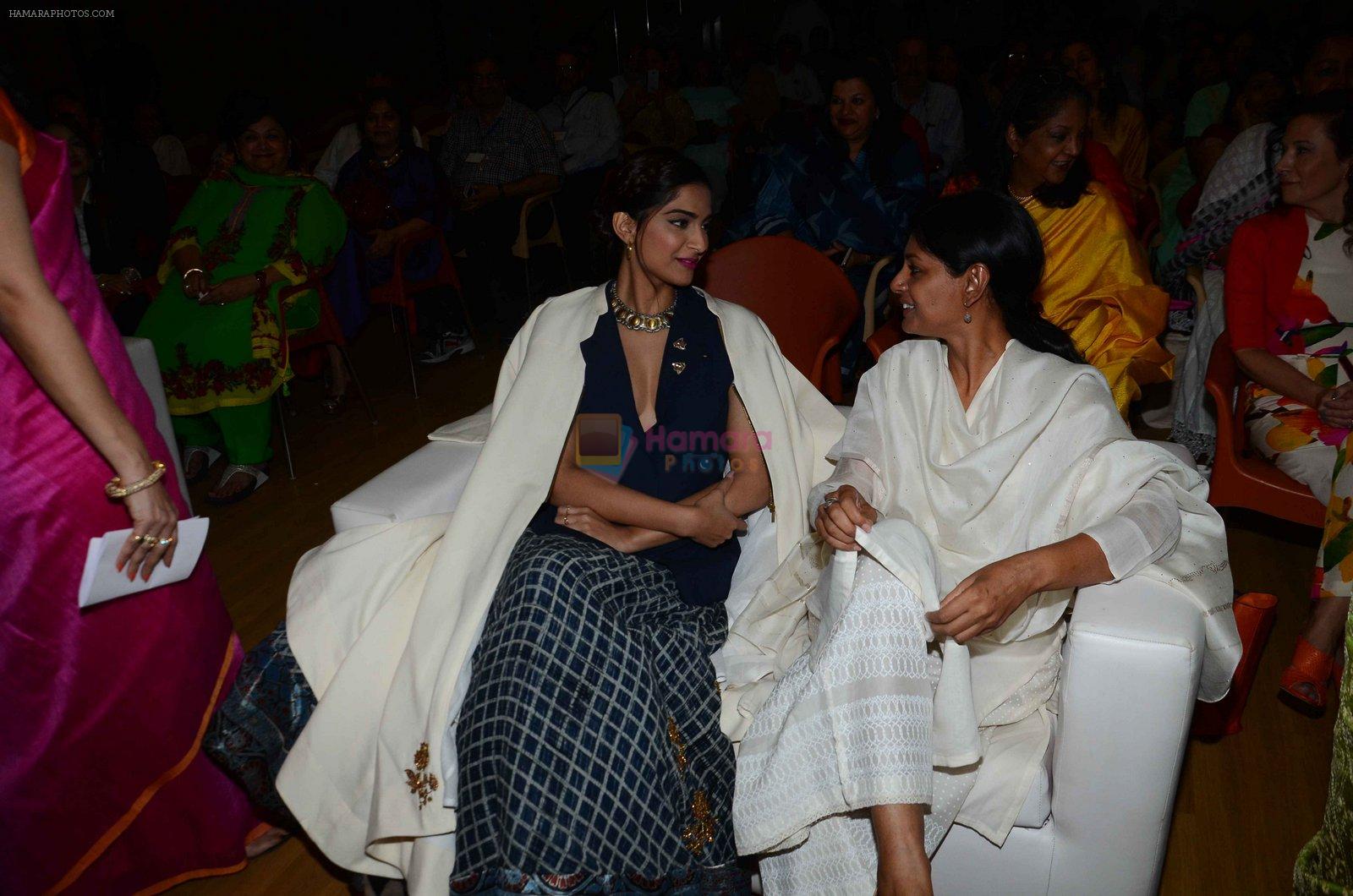 Sonam Kapoor, Nandita Das at FICCI on 18th Feb 2016